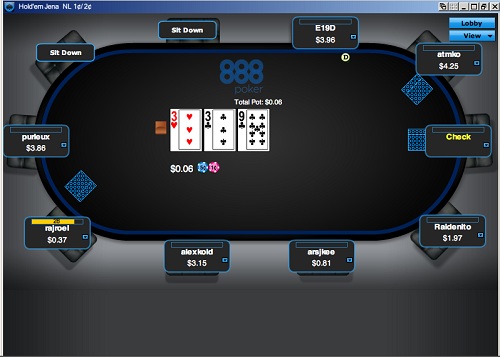 casino game online poker table