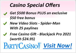 Party Casino Slots Offers